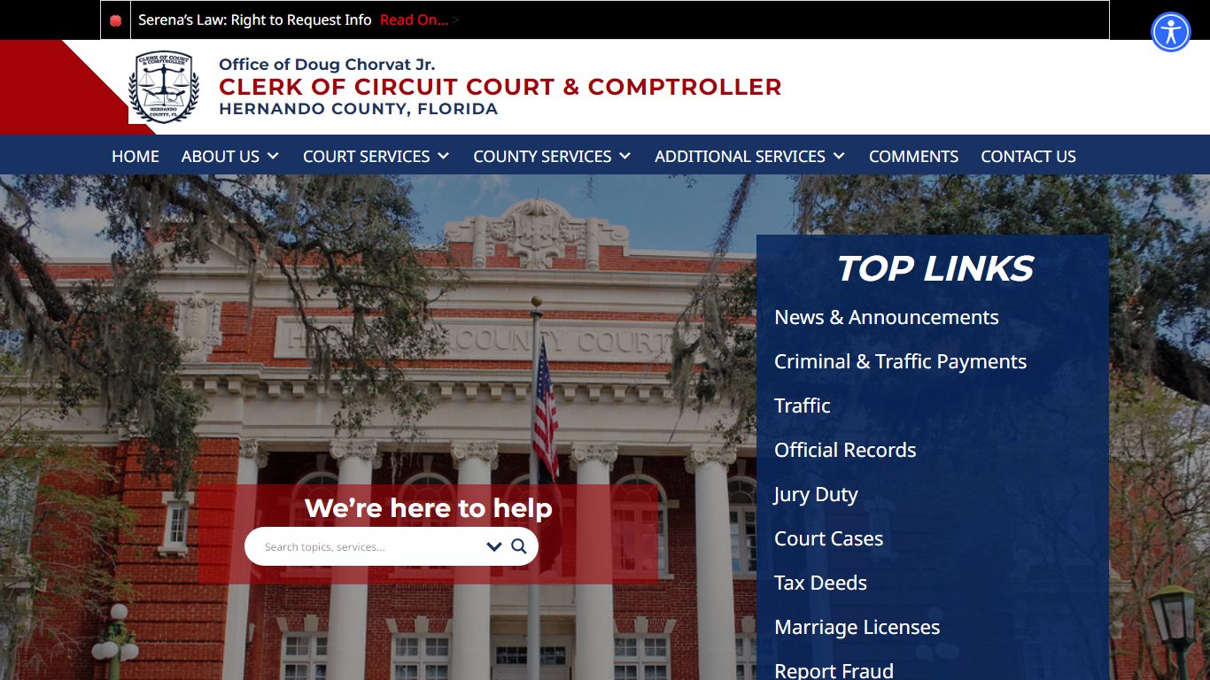 Hernando County Clerk of Circuit Court & Comptroller – Hernando County ...